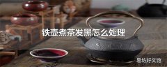 铁壶煮茶发黑怎么处理