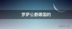 罗萨公爵哪国的