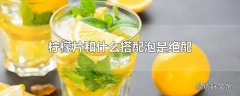 柠檬片和什么搭配泡是绝配