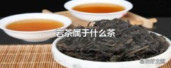 岩茶属于什么茶