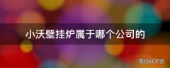 小沃壁挂炉属于哪个公司的