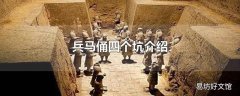 兵马俑四个坑介绍