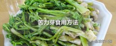 苦力芽食用方法