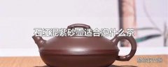 石红泥紫砂壶适合泡什么茶