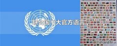 联合国七大官方语言