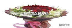 鲜花怎么过安检