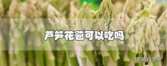 芦笋花苞可以吃吗