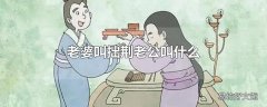 老婆叫拙荆老公叫什么