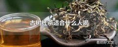 古树红茶适合什么人喝