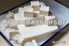 内酯豆腐与普通豆腐有什么区别 内酯豆腐与普通豆腐的口感一样吗